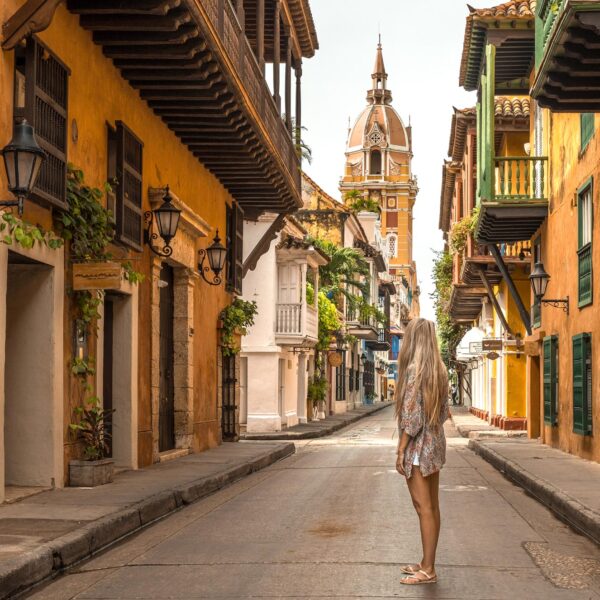 Calle de la Iglesia, Cartagena de Indias, Colombia