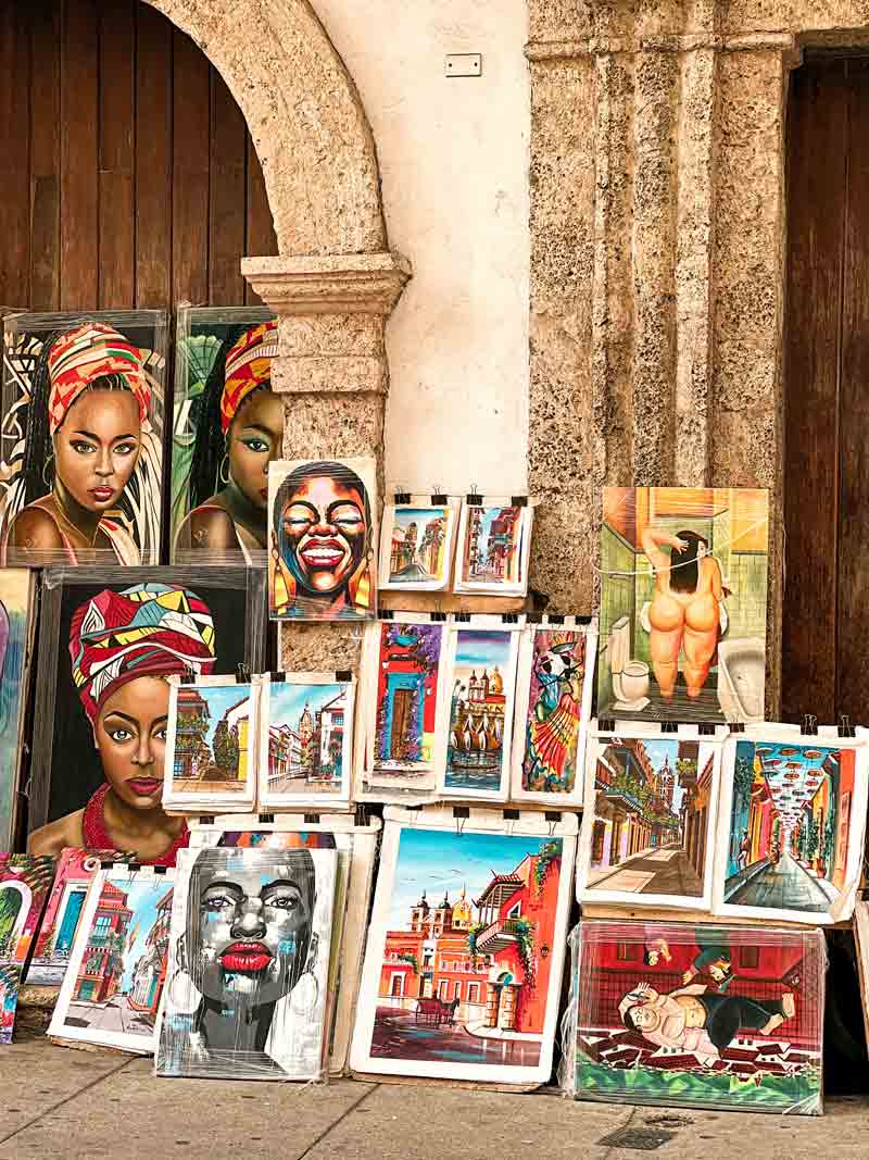 Pinturas Cartagena de Indias, Colombia