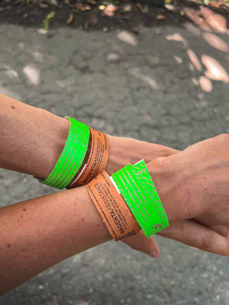 Pulseras de Entrada Parque Nacional Natural Tayrona, Colombia