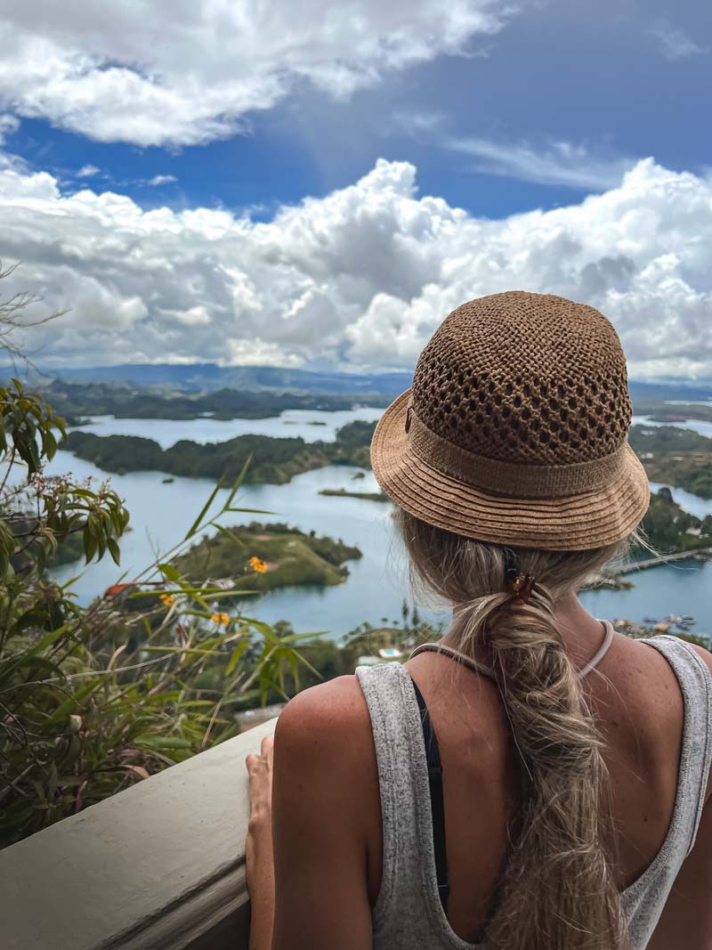 Piedra del Peñol Vistas desde la Piedra del Peñol, Colombia