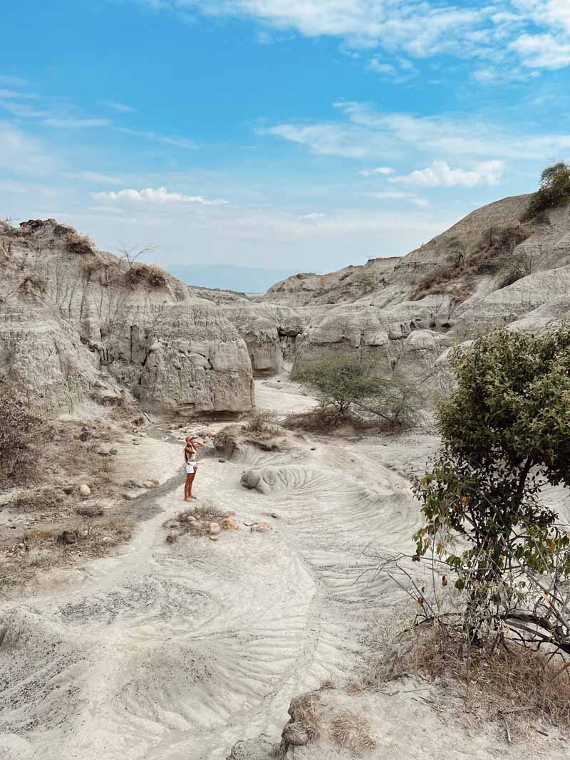 Desierto Gris, Desierto de la Tatacoa, Huila, Colombia