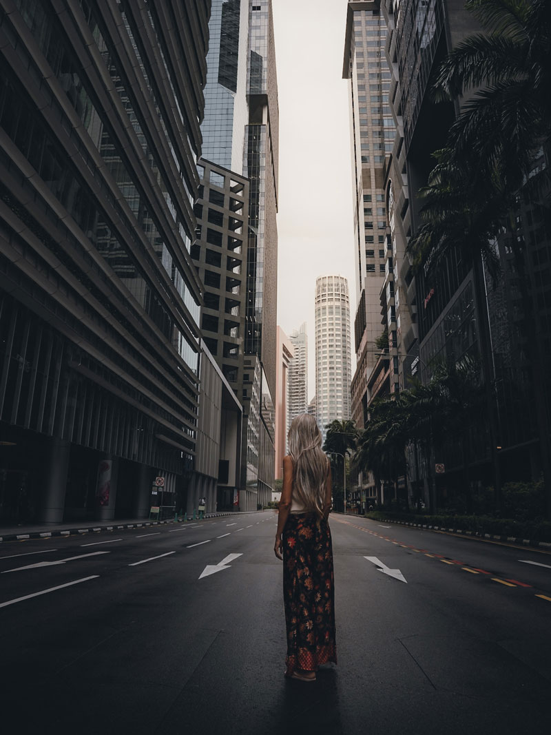 Distrito Financiero, Singapur