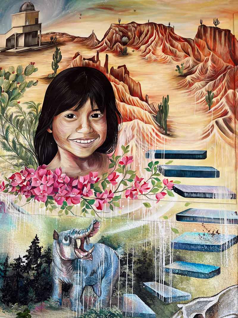Mural Villavieja, Huila, Colombia