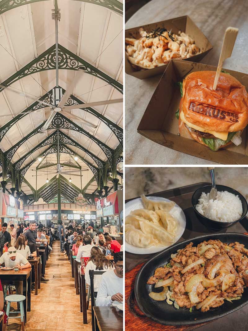 Lau Pa Sat, Singapur Hawkers Center Lau Pa Sat, Singapur