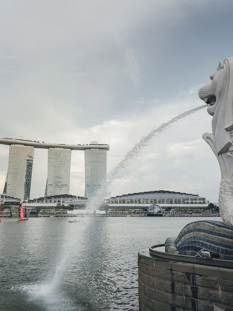 Merlion, Singapur