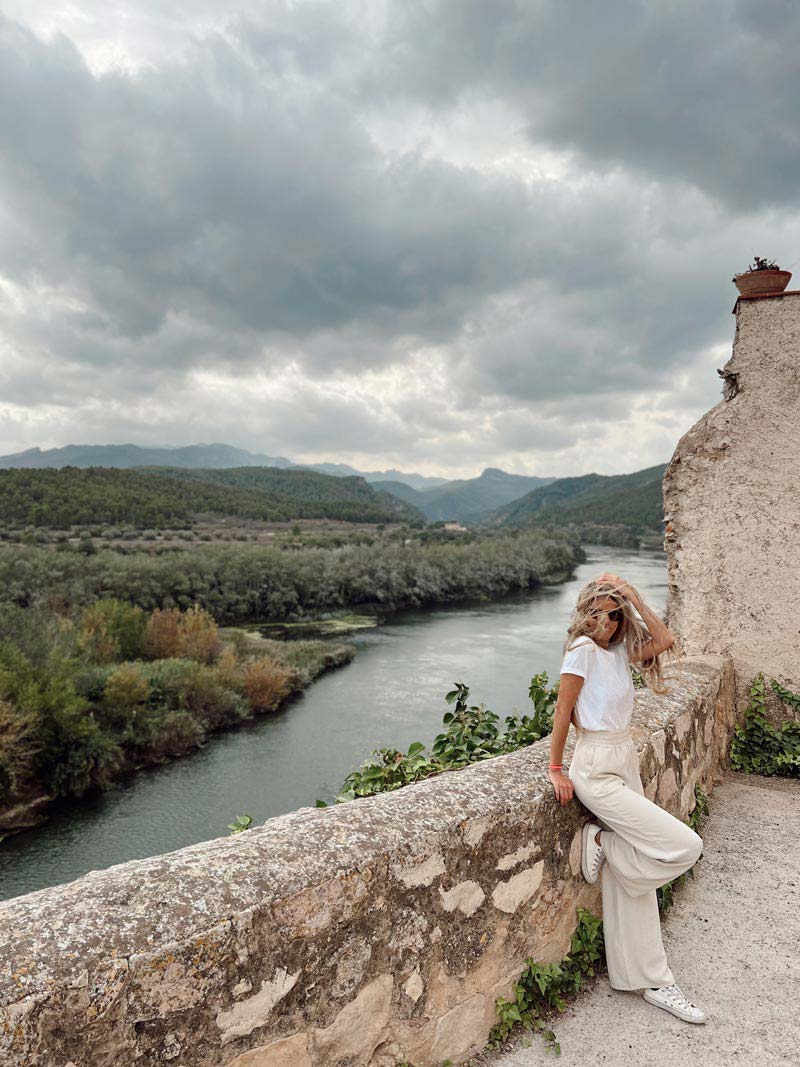Río Ebro, Miravet, Tarragona, Cataluña, España