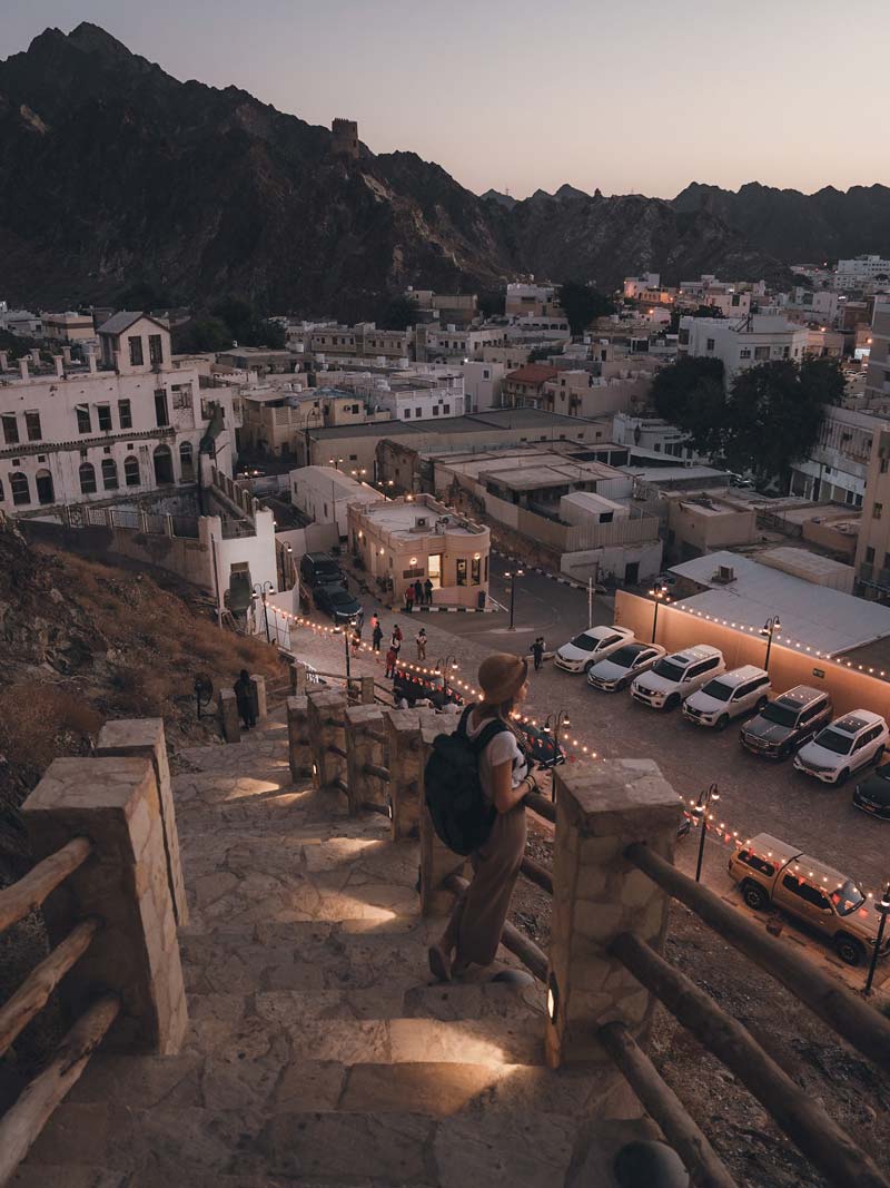 Fuerte de Mutrah en Mascate, Omán