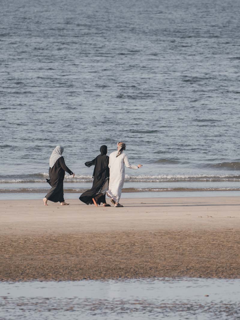 Qurum Beach, Mascate, Omán