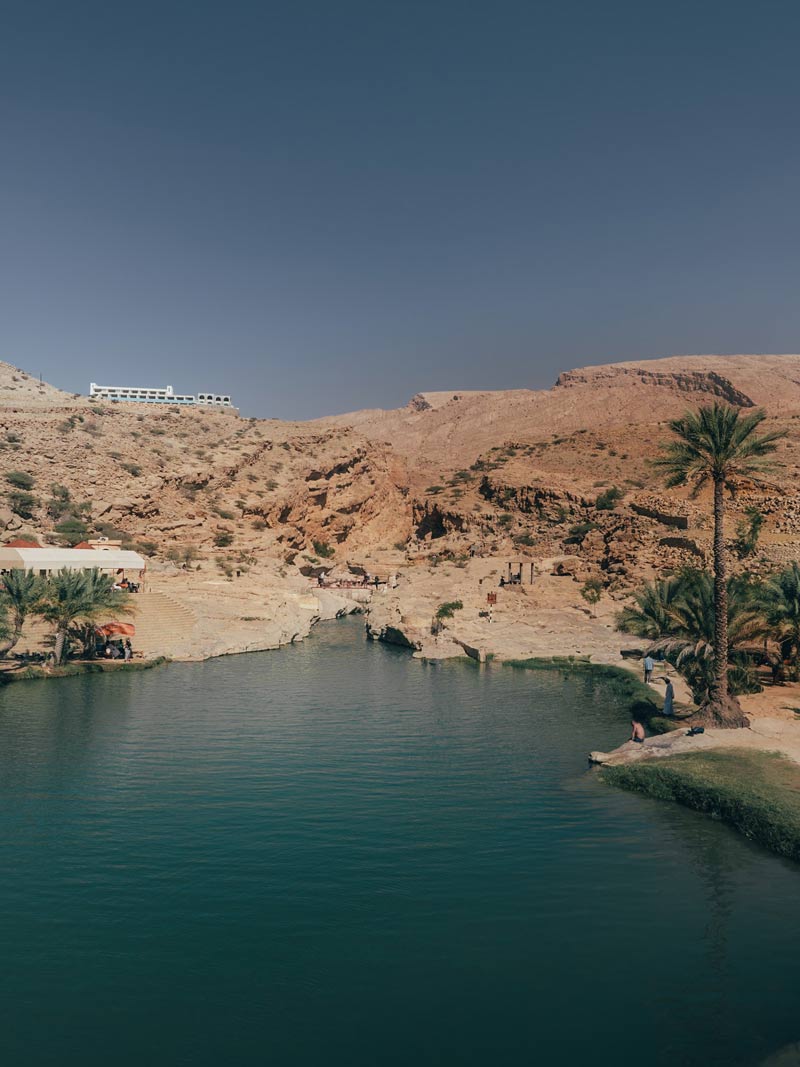 Piscina natural de Wadi Bani Khalid, Omán