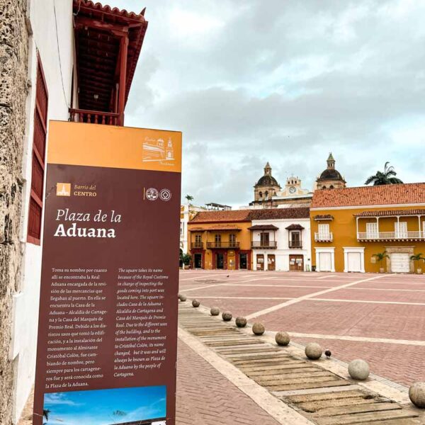 Plaza de la Aduana Plaza de la Aduana de Cartagena de Indias, Colombia