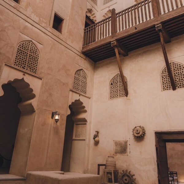 Interior del Jabren Castle, Oman Interior del Jabren Castle, Oman