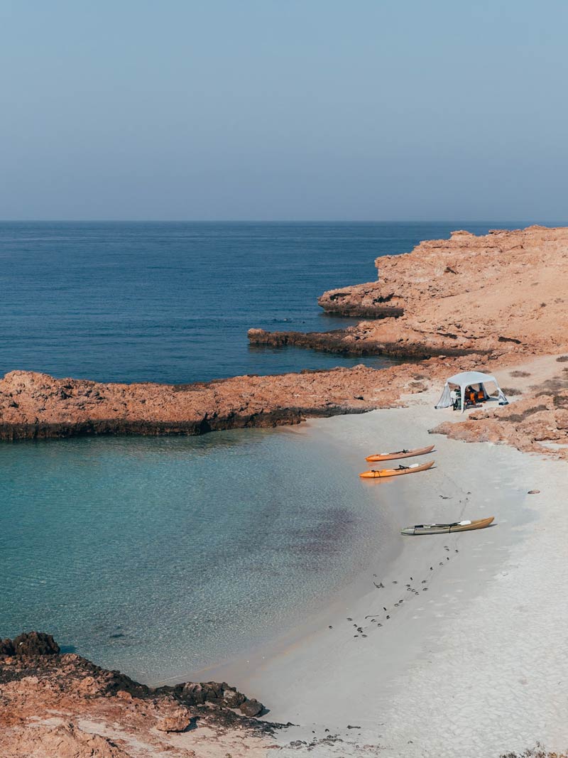 Playa Islas Dimaniyat, Oman