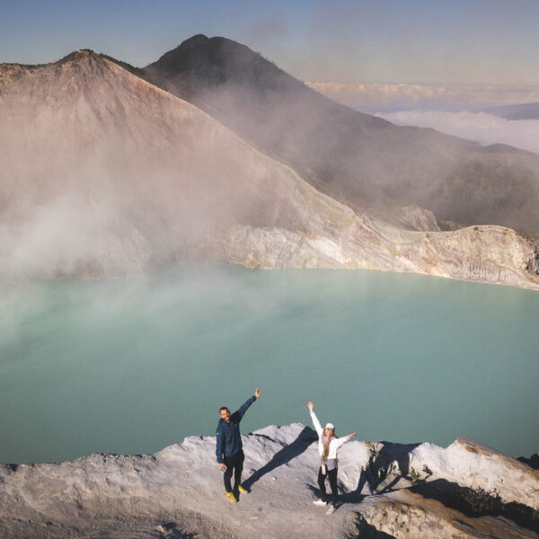 volcan-ijen Cráter Ijen, Volcán Ijen, Kawa Ijen, Java, Indonesia