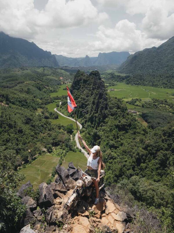 Que ver en Laos, Mirador Nam Xay, Vang Vieng, Laos